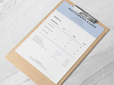 Photography Invoice custom invoice invoice invoice design invoice template ms word ms word invoice word invoice