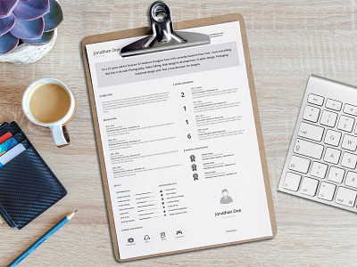 Free Editable AI Resume Template