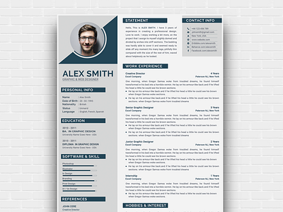 Free Modern Curriculum Vitae Template free free cv free cv template free resume free resume template freebie freebie psd freebies photoshop psd resume template