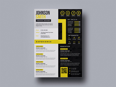 Free Multicolor Resume Template free free cv free cv template free resume free resume template freebie freebie psd freebies photoshop psd resume template