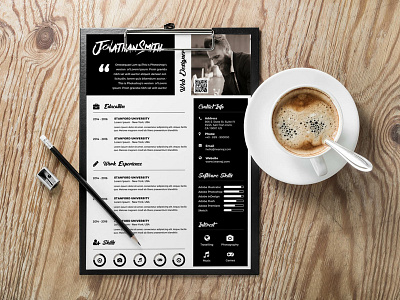 Free Black Resume Template free free cv free cv template free resume free resume template freebie freebie psd freebies photoshop psd resume template