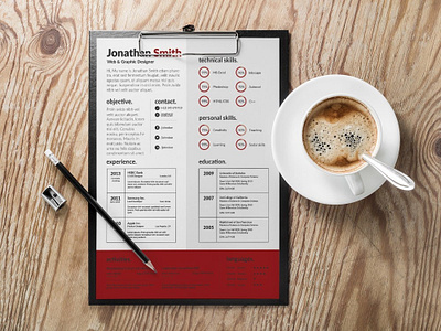 Free Red Resume Template curriculum free free curriculum vitae template free cv free cv template free red resume template free resume free resume template freebie freebie psd freebies photoshop psd resume template