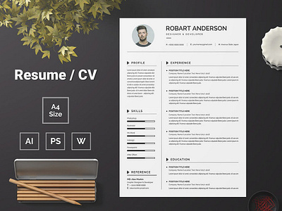 Free Graduate Resume Template