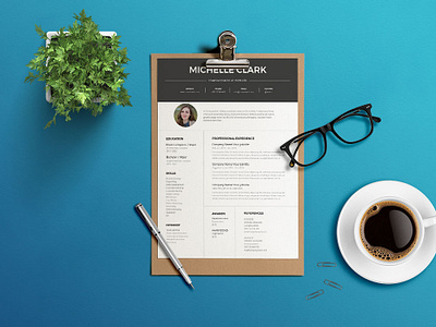 Free Creative Worker Resume Template free free cv free cv template free resume free resume template freebie freebie psd freebies photoshop psd resume template