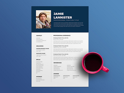 Free Administration Curriculum Vitae Template administration resume ai free free cv free cv template free resume free resume template freebie freebie psd freebies photoshop psd resume template