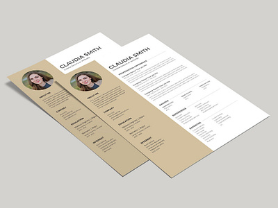 Free A4 Resume Template (FREEBIES)