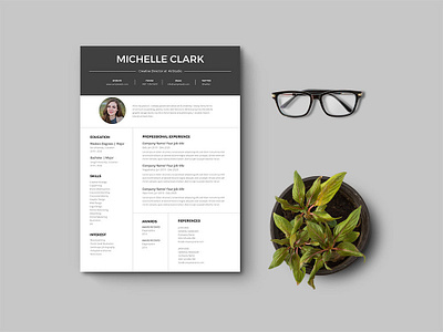 Free PSD Creative Resume Template free free cv free cv template free resume free resume template freebie freebie psd freebies photoshop psd resume template