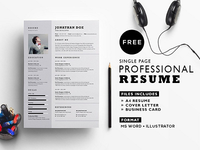 Free Corporate Resume Template free free cv free cv template free resume free resume template freebie freebies resume template