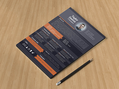 Free IT Developer Resume Template free free cv free cv template free resume free resume template freebie freebie psd freebies photoshop psd resume template