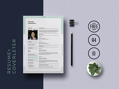 Free Universal Indesign Resume Template free free cv free cv template free resume free resume template freebie freebies photoshop resume template