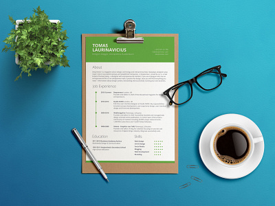 Free Green CV Resume Template free cv free cv template free resume template freebie freebie psd freebies green resume photoshop psd resume