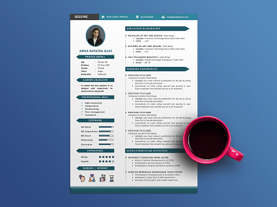 Free Formal Resume Template design free free cv free cv template free resume free resume template freebie freebies resume template