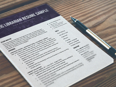 Free Librarian Resume Template design free free cv free cv template free resume free resume template freebie freebies resume template