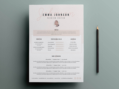 Free Classic CV Resume Template design free free cv free cv template free resume free resume template freebie freebies resume template