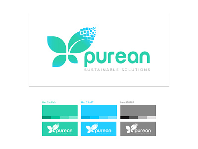 Logo Design / Purean branding design logo