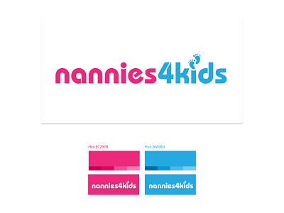 Logo Design / Nannies 4 Kids branding design logo