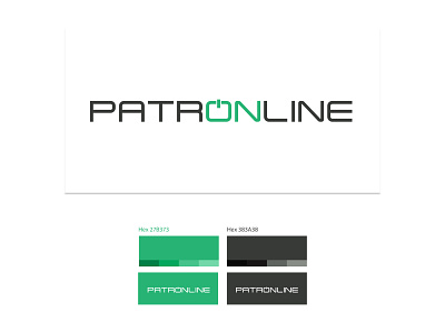 Logo Design / Patronline branding design logo