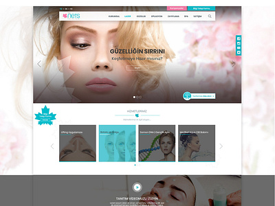 Web Design / Nets branding design graphic design logo ui ux web