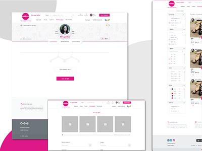 Web application / Garbs design ui ux web web application