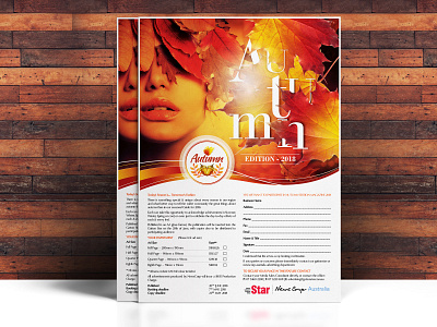 FLYER advertisement branding