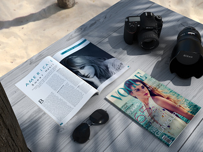 Magazine Cover & Article Design advertisement branding design