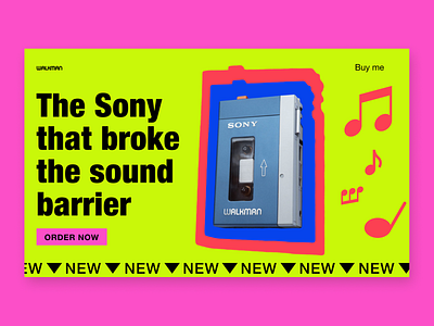 Release Sony Walkman audio player in 1979