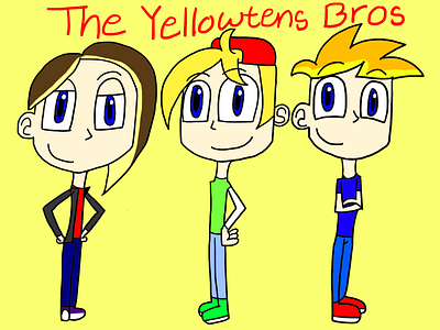 The Yellowtens Bros - Concept Arts character characterdesign design illustration originalcharater