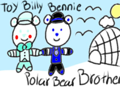 Toy Billy S Drawing Polar Bear Brother character children art design illustration originalcharater