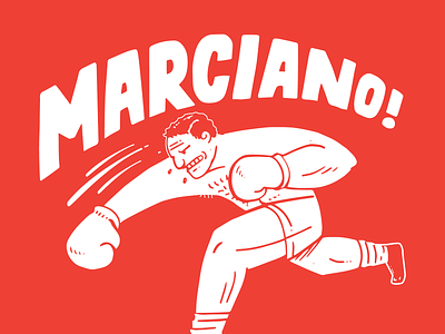 Rocky Marciano! branding cartoonist design graphicart graphicdesign hand drawn illustration logo vector