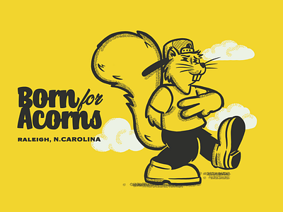 Born for Acorns animation branding cartoonist design graphicart graphicdesign hand drawn illustration nclove nclove vector