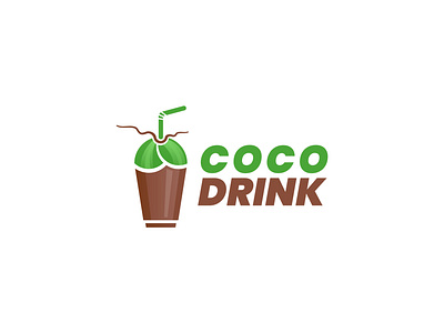 Coco drink logo design