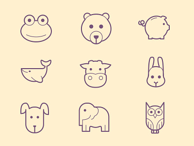 Cute Creatures by Min Tran on Dribbble