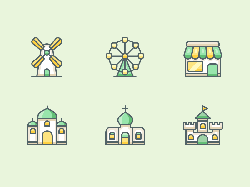 Travel And Location by Min Tran on Dribbble