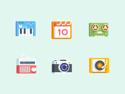 3D icons