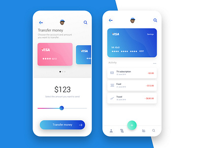 Money app concept 1