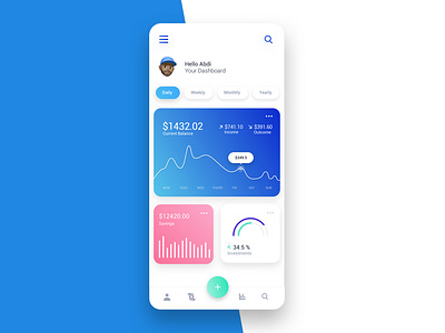 Money app concept 2