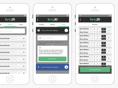 Forty30 App Preview