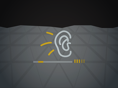 Listen Icon partial application design icon illustration