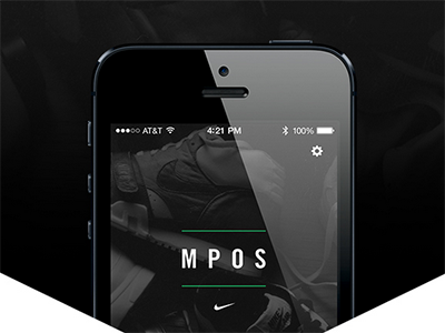 Nike MPOS/Assist app design ios