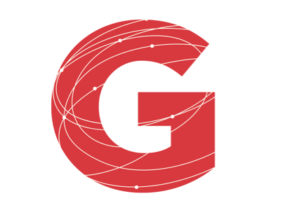 Proposed G g illustration logomark red