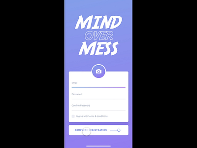 Mind Over Mess - Organization App Concept app app animation mindfulness minimal mobile motion organization ui deisgn ux designer