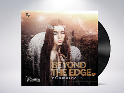 Scripture Music 002 / Beyod the Edge EP - nCamargo Cover Art cover coverart dnb drumnbass vinyl