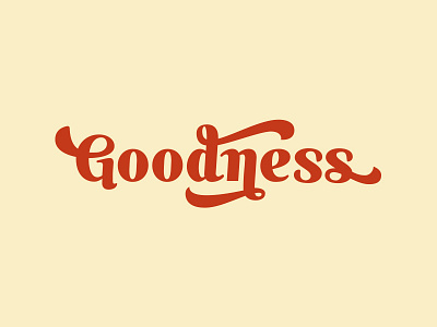 Goodness customtypes lettering typography