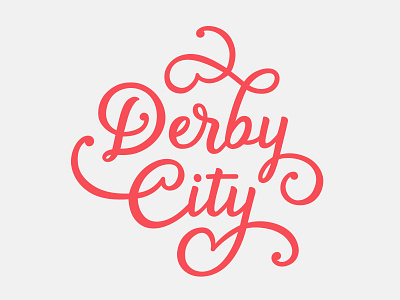 Derby City Lettering