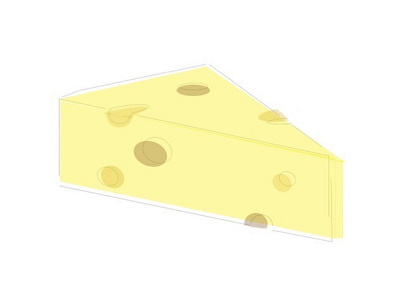 Cheese 'n Lines icon illustration minimalism