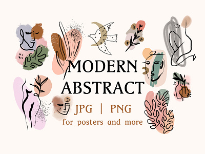 Modern Abstract Bundle