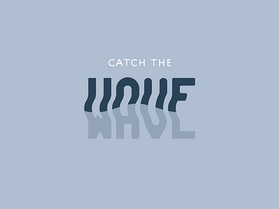 Catch the Wave logo ocean rebrand water waves