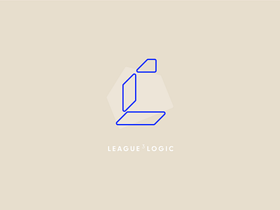 League3Logic brand concept athlete branding business clean logo minimal