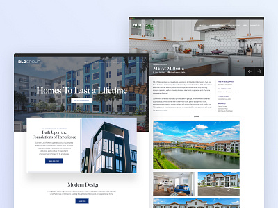 Real Estate Development & Property Management Website - BLDGroup