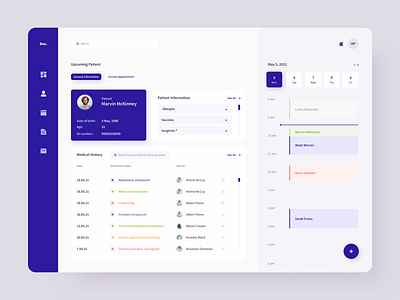 Doctor's dashboard 👩‍⚕️ app design clinic app clinic dashboard dashboard dashboard design dashboard ui doctor health health dashboard health platform healthcare healthcare ui hospital medical medical management medicine schedule uiux uiuxdesign ux design